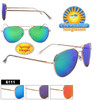 Mirror Aviator Sunglasses - Style #6111