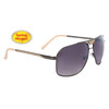 Square Aviator Sunglasses - Style #6132 Beige