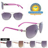 Fashion Aviator Sunglasses - Style #6103 