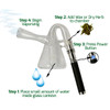 Glass Shish Atomizer | Wax & Dry Herb 