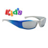 Mirrored Spider Web Sunglasses For Kids - Style #8240 Blue