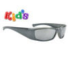 Mirrored Spider Web Sunglasses For Kids - Style #8240 Silver