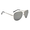 Wholesale Mirrored Aviators - Style #36029 Spring Hinge Silver