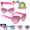  Wholesale Kid's Heart Sunglasses - Style #8235 