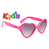  Wholesale Kid's Heart Sunglasses - Style #8235 Hot Pink