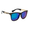 Women's Retro Sunglasses Wholesale - Style #6154 Black/Blue