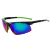 Xsportz™ Wrap-Around Sports Sunglasses XS8007 Green/Blue-Green