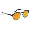 Bulk Mirrored Sunglasses - Style #6161  Black/Red-Gold