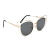 Cat Eye Sunglasses by DE™ Designer Eyewear - Style #DE5098 Smoke