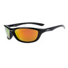 Polarized Xsportz™ Sports Sunglasses XS55617 Black/Red-Gold