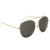 Wholesale Aviator Sunglasses - Style #6149 Gold/Smoke