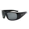 Bulk Polarized Xsportz™ Driving Sunglasses XS7044 Black/Smoke