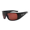 Bulk Polarized Xsportz™ Driving Sunglasses XS7044 Black/Amber