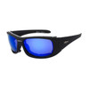 Xsportz™ Padded Sports Sunglasses XS8001 Black/Blue Revo