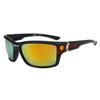 Mirrored Bulk Sports Sunglasses - Style XS7054 Black/Gold