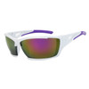 Xsportz™ Sports Sunglasses in Bulk - Style XS8008 White/Purple