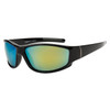 Polarized Xsportz™ Wholesale Sunglasses  - Style XS7049 Black/Yellow
