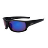 Bulk Polarized Xsportz™ Sports Sunglasses XS7038-Black with Blue Revo Lenses