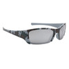 Grey and Blue Camo frames with black lenses