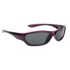 Purple frames with black lenses