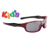 Kid's Bulk Sunglasses with Flames - Style #667 Maroon