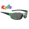 Wholesale Kid's Sunglasses with Flames - Style #8242 Green