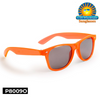 Orange Translucent Unisex Sunglasses - Style #P8009O(12 pcs.)