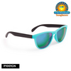  Mirrored Unisex Sunglasses - Style #P1001GN (12 pcs.)