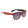 Two Tone Sunglasses Red and Black Color Item # 26412