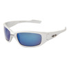 Xsportz™ Sports Sunglasses XS39 Silver Frame w/Blue Revo Lens