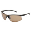 XS567 Sunglasses Brown Metallic with Black Color Frames