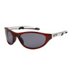 Xsportz™ Sports Sunglasses by the Dozen - Style # XS47 Red/Silver