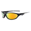Xsportz Sunglasses XS551 Popular Sports Style Gloss Black/Revo