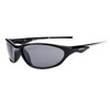 Xsportz Sunglasses XS551 Popular Sports Style Gloss Black/Smoke