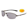 Xsportz™ Wholesale Sport Sunglasses - XS562 Gun Metal with Black