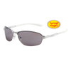 Xsportz™ Wholesale Sport Sunglasses - XS562 Silver with White