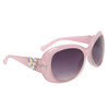 Hearts & Rhinestones Diamond Eyewear Sunglasses DI113 Pink Frame