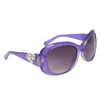 Hearts & Rhinestones Diamond Eyewear Sunglasses DI113 Lavender Frame