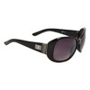 DE597 Women's Fashion Sunglasses Black Frame