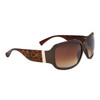 DE90 Women's Fashion Sunglasses Brown Frames