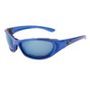 Foam Padded Sports Sunglasses XS43 Blue Frame