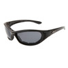 Foam Padded Sports Sunglasses XS43 Black Frame