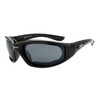 Foam Padded Sport Sunglasses XS48 Black