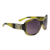 Designer Sunglasses DE585 Green & Black Frame