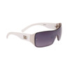 DE™ Designer Eyewear One Piece Lenses Wholesale Sunglasses - Style #DE591 White