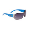 DE™ Designer Eyewear One Piece Lenses Wholesale Sunglasses - Style #DE591 Blue