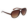 Aviator Bulk Sunglasses - Style # 25012 Brown Frame