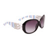 DE™ Wholesale Fashion Sunglasses - Style #DE89 Black/Blue