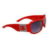 DE511 Women's Designer Sunglasses Red Frame Color