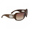 Fashion Sunglasses by DE Designer Eyewear DE539 Brown Frames